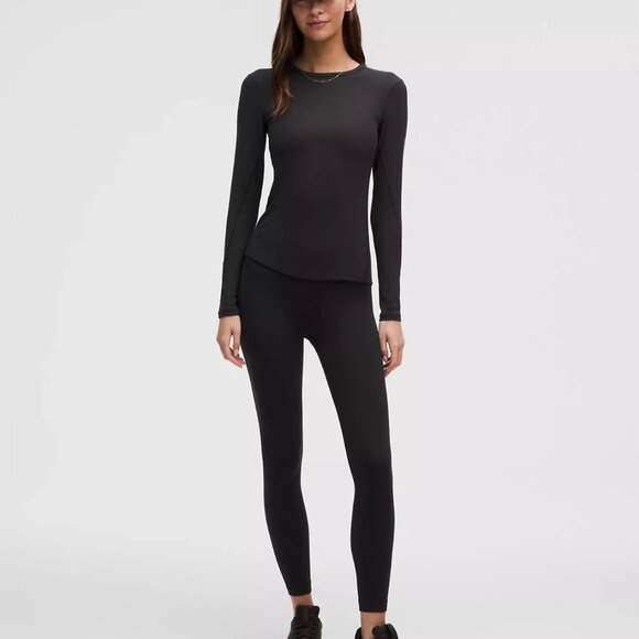 NWOT - Lululemon - Hold Tight Long-Sleeve Shirt - Black XXS - Picture 2 of 10